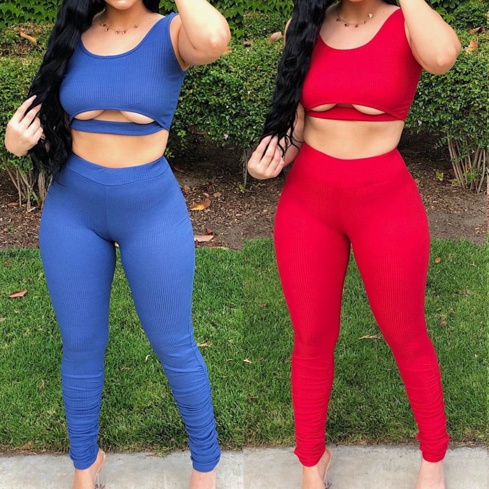 Two piece set NWT Royal Blue